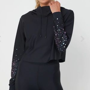 ultracor Confetti Stars Bond Lynx Pull Over Hoodie NWOT SZ LARGE